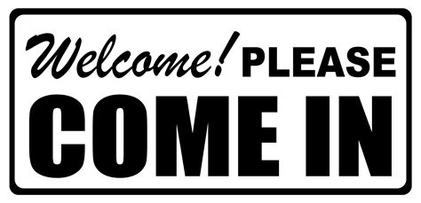 Please come and .